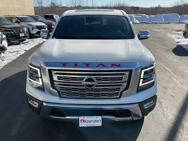 Used 2023 Nissan Titan Platinum Reserve with VIN 1N6AA1ED1PN102551 for sale in Duluth, Minnesota