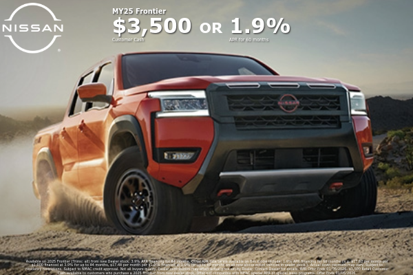 2025 Nissan Frontier Offers