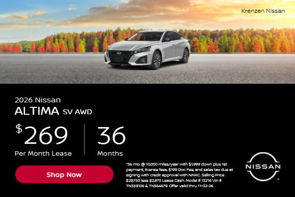 2026 Altima SV AWD